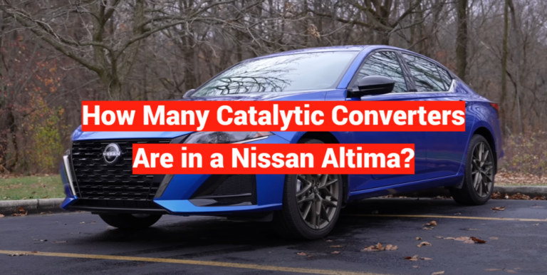 How Many Catalytic Converters Are in a Nissan Altima?