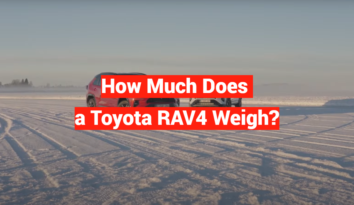 How Much Does a Toyota RAV4 Weigh?