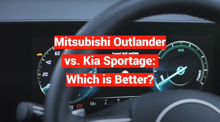 Mitsubishi Outlander vs. Kia Sportage: Which is Better?