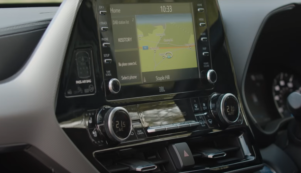 Toyota Highlander Snow Mode