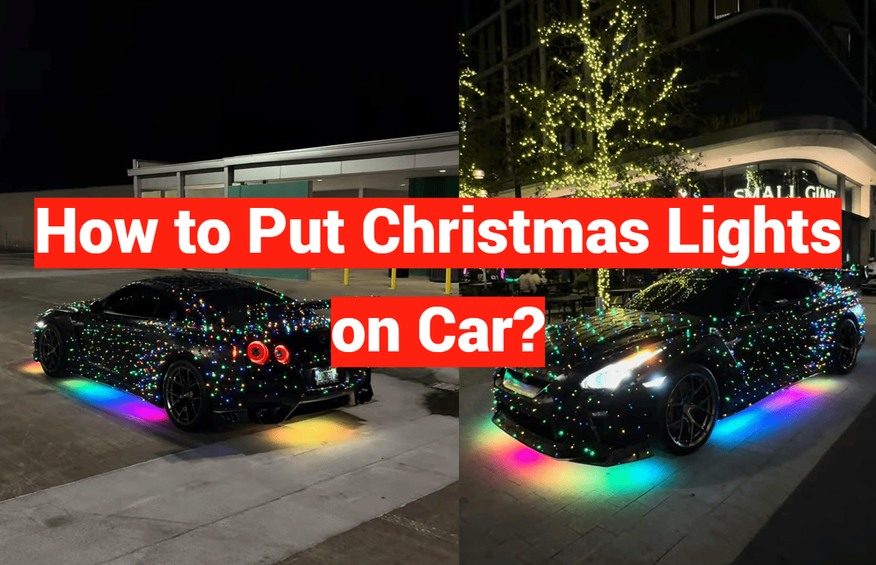 How to Put Christmas Lights on Car?